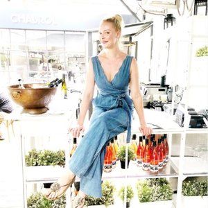 Pilcro Denim Wide-Leg Jumpsuit from Anthropologie - Size 6 - New with tag